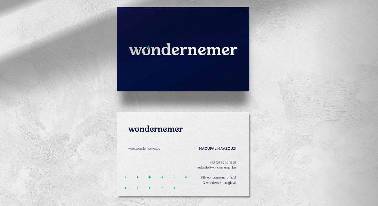 Wondernemer Business Cards
